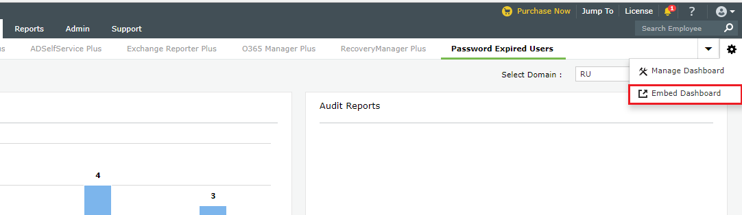 Embed Dashboard